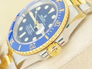 ROLEX 勞力士 Submariner 126613 LB 半金藍水鬼