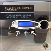 Standard NextGen Ranger Raptor Back Tow Hook Cover (Pair) (Msg with colour selc)