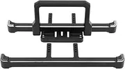 RC Crawler Bumper Aluminum Alloy Front Rear Bumpers Replacement Parts For TRX4 1/10 Remote Control Car Black 194mm 232g