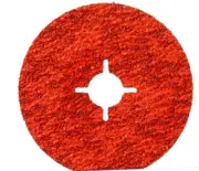 25 xCERAMIC SANDING DISC 125mm 5" (SIMILAR CUBITRON) FIBRE ANGLE GRINDER 24-120#