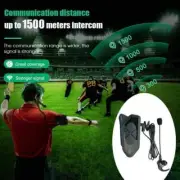 G4C Referee Intercom Headset Bluetooth Headphone 1-4 User Soccor Communication