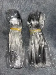 Demitasse Spoon Lot 24 Pcs Mini Baby Espresso Desert Stainless Steel Flatware