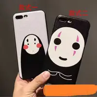 在飛比找蝦皮購物優惠-預購無臉男 蠶絲紋 iphone 8 i7+ i6 6s P