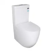 Rola KDK023 Round Ceramic Back to Wall Faced Toilet / Soft Close Seat
