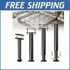 Universal Adjustable Bed Frame Legs - Stability Enhancement & Easy Install