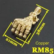 Artistic Copper skeleton clow Pendant key chain wallet bag accessories DIY RM85