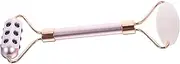 LALADEFIEE Beauty Roller Facial Massager Stone Skin Tightening Tool for Lifting Elasticity Vitality Lightweight Durable for Home Skincare Routine