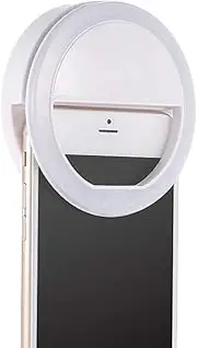 Portable Clip-on 36 Selfie Ring Lamp Fill-in Light Night Using Supplementary Lighting for Phone PC White