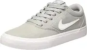 [Nike] Unisex's Sb Charge SLR Fitness Shoes, Grey Wolf Grey White, 6.5 UK