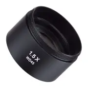 AmScope SM15 1.5X Barlow Lens for SM and/or SW Stereo Microscopes (48mm)