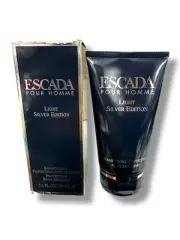 Escada for Men Light Silver Edition Body Shampoo 5.1 oz/150 ml New