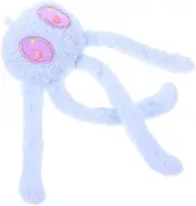 Interactive Plush Octopus Dog and Cat Cute Teaser Replacement Head for Chewing and Biting Soft and Durable Plush for Indoor Pets Multi Functional Fun