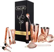 Peak Life Cocktail Shaker Professional Bartender Kit #TXBIN