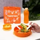 Tupperware Fit To Go Orange Set Brand New