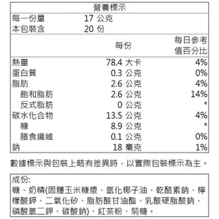 立頓 原味減糖奶茶量販包(20X17g)[大買家]