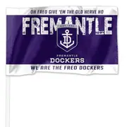 Fremantle Dockers AFL Kids Flag For Children at Games or Home!