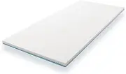 Shop Japan TRPR-AMW TRPR-AMW Premier Rich, Memory Foam Mattress to Disperse Body Pressure, Double White, Easy to Place on Your Futon or Bed, Topper, 2 Layer Structure, Antibacterial, Mildew Resistant,