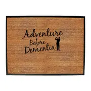 Oob Adventure Before Golf - Funny Novelty Doormat Man Cave Floor mat