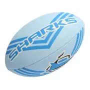 Cronulla Sharks NRL Steeden Rugby League Football Size 5!