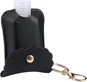 1pc Fluid Bottle Cover Empty Bottle Keychain Kids Keychains Empty Travel Size Key Chains for Kids Refillable Empty Keychain Bottle Clamshell Lipstick Box Various Metal