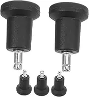 ERINGOGO 5pcs High Foot Fixed Casters for Chairs Snap Ring Replacement Socket Pegs for Stationary Desk Chairs and Office Furniture Easy Install Protectors