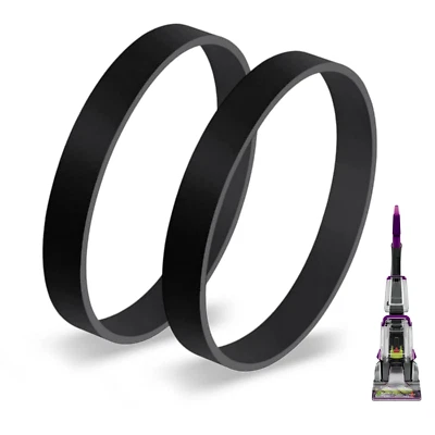 2 Pack Replacement Belts for Bissell 2910 2987 2806 Powerforce Pet Cleaner
