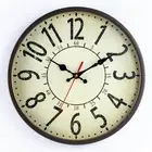 Home Decor 30cm Oversized Clock Clear Reading Numerals Easy Installation Hook