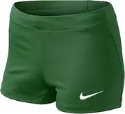 [Nike] Womens Dri FIT Stock 3'' Compression Shorts (Large, Green)