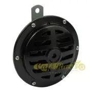 Horn With Shell Steel Late Springer Style Black 12V
