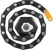 ZECHAO U-Lock Folding Lock,Bicycle Lock Anti-Theft Device Security Folding Lock Bike Lock Bicycle Anti-Theft Lock