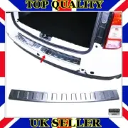 Chrome Rear Bumper Protector BRUSHED S.STEEL For DACIA DUSTER 2010 to 2017