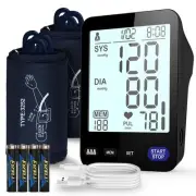 Blood Pressure Monitor with 2 Size Cuffs 9"-17" & 13"-21", Accurate Automatic...