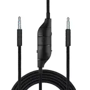 Earphone OFC Cable Audio Cord For Logitech G633 G635 G933 G935 Gaming Headphone