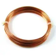18 Ga Copper Wire Quality Round Bare Solid 70 Ft. Coil (HALF HARD) CPW-18H-5Z