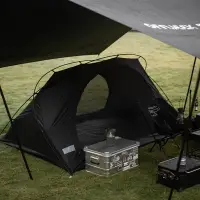 在飛比找蝦皮商城精選優惠-Offweek戶外黑化帳篷袋 鼠帳 便攜搭建帳篷 防風雨通風