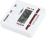 Kisangel Poker Countdown Timer Digital Timer for Parties and Games No Battery Required for Poker Baking and Other Timing Projects