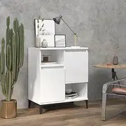 Generic Sideboard High Gloss White 60x35x70 cm Engineered Wood