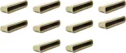 Slot in 63mm Bed Slat Holders Caps for Metal Frames (Pack of 10)