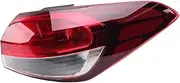 1 pc Outer Left/Right Tail Light ，Compatible for Kia Forte Sedan 2017-2018 Rear Light without Bulb(Outer Right)