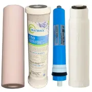 Reverse Osmosis Water RO High Volume Filters 100GPD Membrane DI Filter PRO-4-DJ