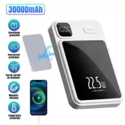 Magsafe Wireless 30000mAh Magnetic Fast Charger Power Bank For iPhone 15 14 13