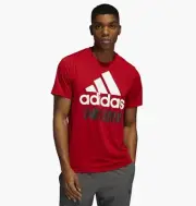 Adidas MLS Men's D.C. United Creator Short Sleeve T-Shirt, Power Red