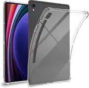[Miimall] Compatible for Samsung Galaxy Tab S9 Tablet Case Clear, Soft TPU Ultra-Thin Cover, Full Coverage Corner Air-Cushion Shockproof Protective Bumper Case for Galaxy Tab S9, 11 inch 2023
