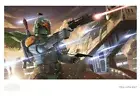 NEW UNFRAMED!!! STAR WARS DEAL GONE BAD BOBA FETT ART PRINT LTD EDITION 82/125