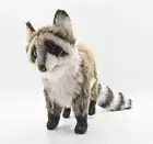 HANSA BH5181 Realistic Plush Raccoon 40cm Realistic stuffed toys From Australia