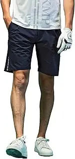 リュクスエイケイエムプラス(LUXEAKMPLUS) Men's Side Zip Logo Half Pants