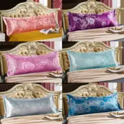 Luxury Retro Jacquard Stain Soft Long Body Bolster Pillowcase Couple Pillowcover