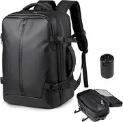 Venchin Vacuum Backpack Hand Luggage with Pump Travel Backpack Waterproof Vacuum Pump for Vacuum Bags 40 x 30 x 25 cm