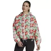 Adidas X Marimekko Flower Windbreaker Windbjacke Jacket Hoodie White Colourful