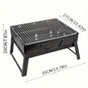 Portable BBQ Charcoal Grill Stainless Steel Small Mini BBQ